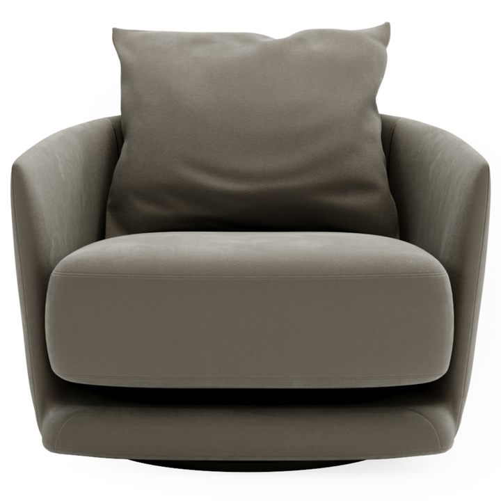 Sconto Křeslo WISH šedá