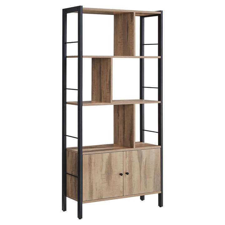 Sconto Regál WOBB dub/černá