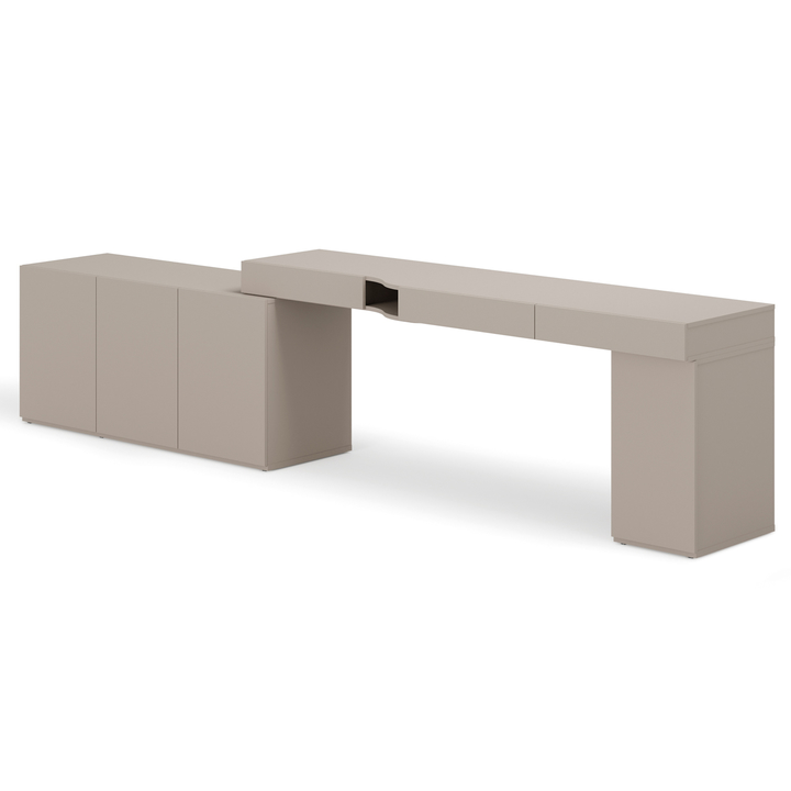 Sconto Studentská sestava  WOOW 6 pravá, jílově šedá