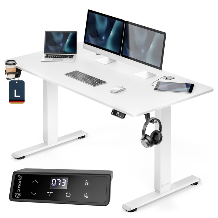Psací stůl WORKSPACE 2 bílá 1