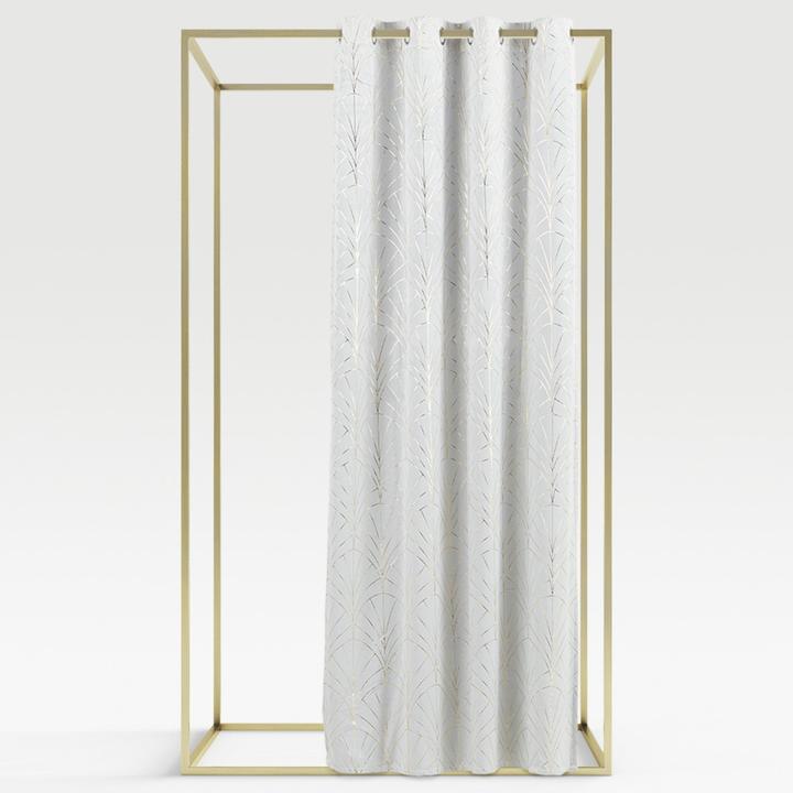 Sconto Závěs YASMINE bílá