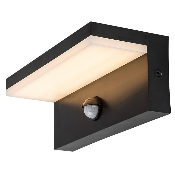 Sconto Venkovní nástěnné LED svítidlo ZARAGOZA černá