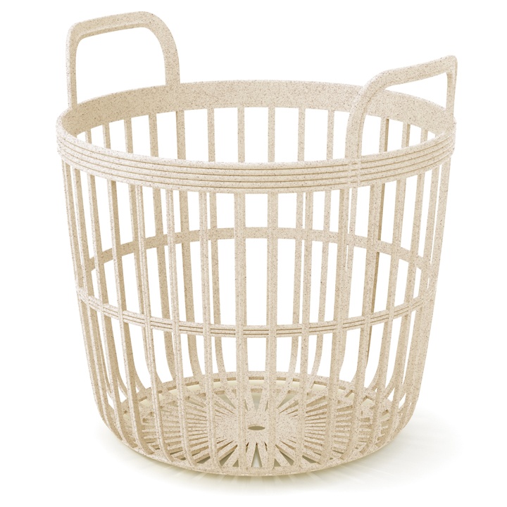 Sconto Koš s uchy ZOE BASCET krémová