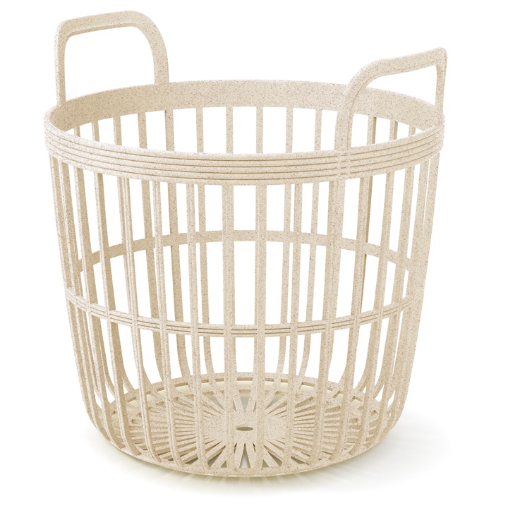 Sconto Koš s uchy ZOE krémová