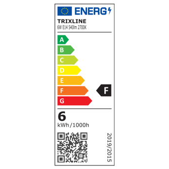 LED žárovka 0080000891 E14, 6W, teplá bílá 1