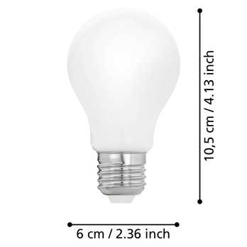 LED žárovka 110032 E27, 4W, teplá bílá 5