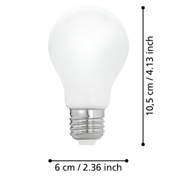 LED žárovka 110034 E27, 9W, teplá bílá 6