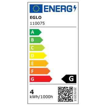 LED žárovka filament 110075 E27, 4W, teplá bílá, jantarová 1
