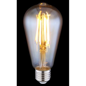 LED žárovka filament 11399A E27, 7W, teplá bílá, jantarová 3