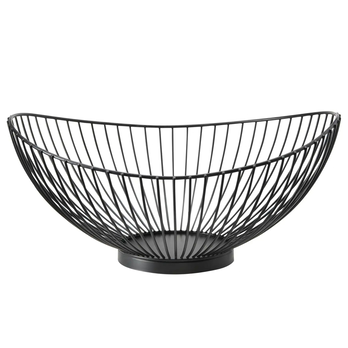 Kovová mísa 40581846 černá, šířka 32 cm 1