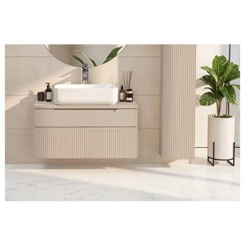 Koupelnová skříňka s umyvadlem 80-2Z RIO kašmírová 1