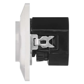 Zásuvka s USB A6000.4 bílá, 1 zásuvka, 2x USB 3