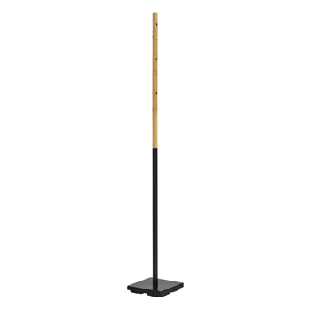 Stojanový věšák ABELIA černá/přírodní 2