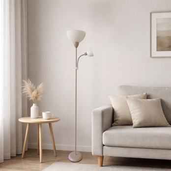 Stojací lampa ACTION PRO písková 1