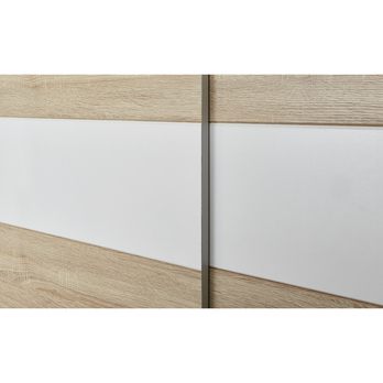 Šatní skříň ACTORI dub sonoma/bílá 4