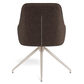 Jídelní židle ADIA hnědá/šedá 2