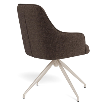 Jídelní židle ADIA hnědá/šedá 3