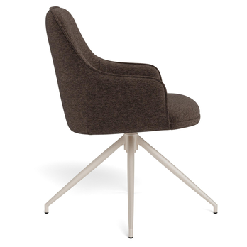 Jídelní židle ADIA hnědá/šedá 4