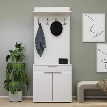 Předsíňová sestava ADR bílá 4