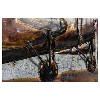 Kovový obraz AEROPLANE 40x80 cm 2