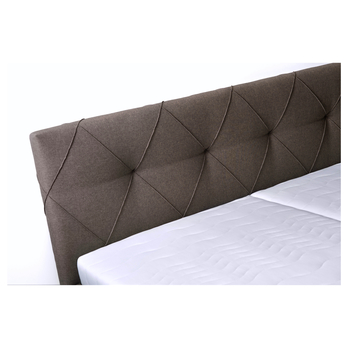 Postel s matrací AFRODITE hnědá, 160x200 cm 4