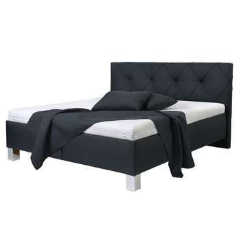 Postel s matrací AFRODITE černá, 160x200 cm 3