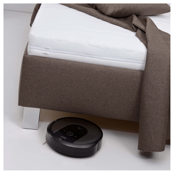 Rohová postel s matrací AFRODITE hnědá, 140x200 cm 5