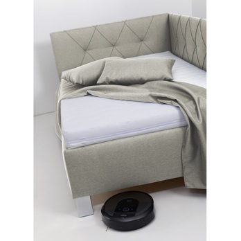 Rohová postel s matrací AFRODITE krémová, 140x200 cm 4