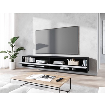 TV komoda AGATHE 180 černá 4