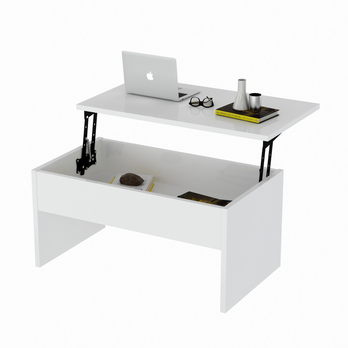 Konferenční stolek AKILI bílá 2