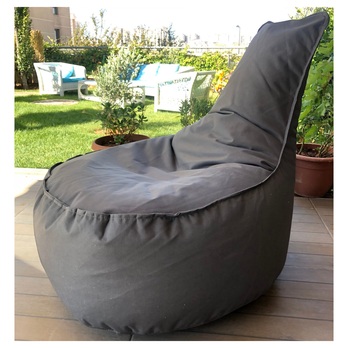 Outdoor sedací vak AKTIF šedá 4