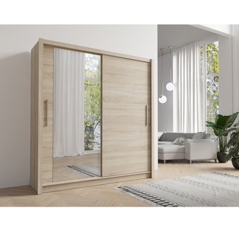 Šatní skříň ALANA dub sonoma, šířka 155 cm 1