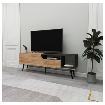 TV komoda ALBA borovice atlantic/antracitová 3