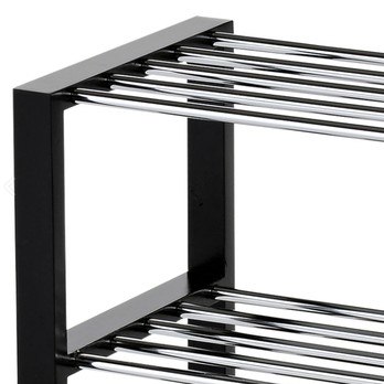 Policový botník ALBANY černá 1