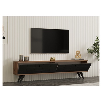 TV stolek ALBERI antracitová/borovice atlantic 2