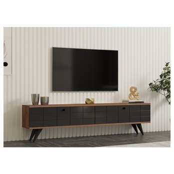 TV stolek ALBERI antracitová/borovice atlantic 3