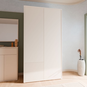 Šatní skříň ALICE 1 písková 1