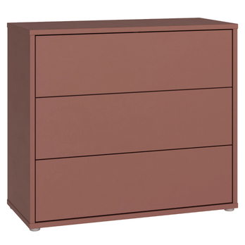 Komoda ALICE 2 terakota, šířka 95 cm 3