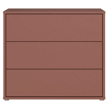 Komoda ALICE 2 terakota, šířka 95 cm 5