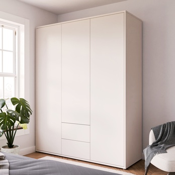 Šatní skříň ALICE 2 písková 1