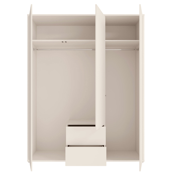 Šatní skříň ALICE 2 písková 3