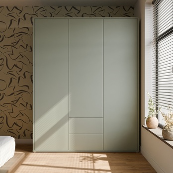 Šatní skříň ALICE 2 šalvějová 1