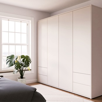 Šatní skříň ALICE 3 písková 1