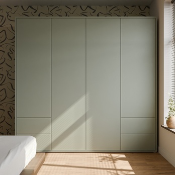 Šatní skříň ALICE 3 šalvějová 1