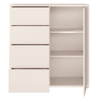 Komoda ALICE písková, šířka 95 cm 4