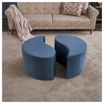 Taburet ALIS modrá 2