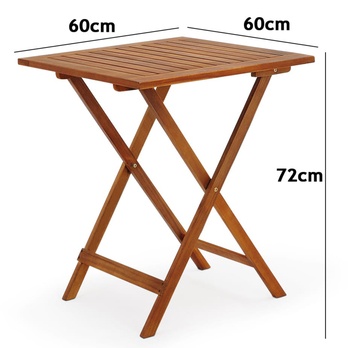 Zahradní set ALLA hnědá 4