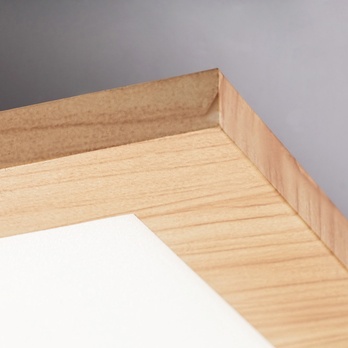 Stropní svítidlo ALMOND buk/bílá, šířka 60 cm 3
