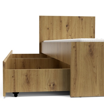 Postel ALVA dub artisan, 90x200 cm 4