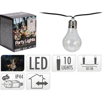 Dekorativní LED řetěz ALVIS teplá bílá, délka 3m 2
